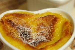 Baked Custard For Two Recipe